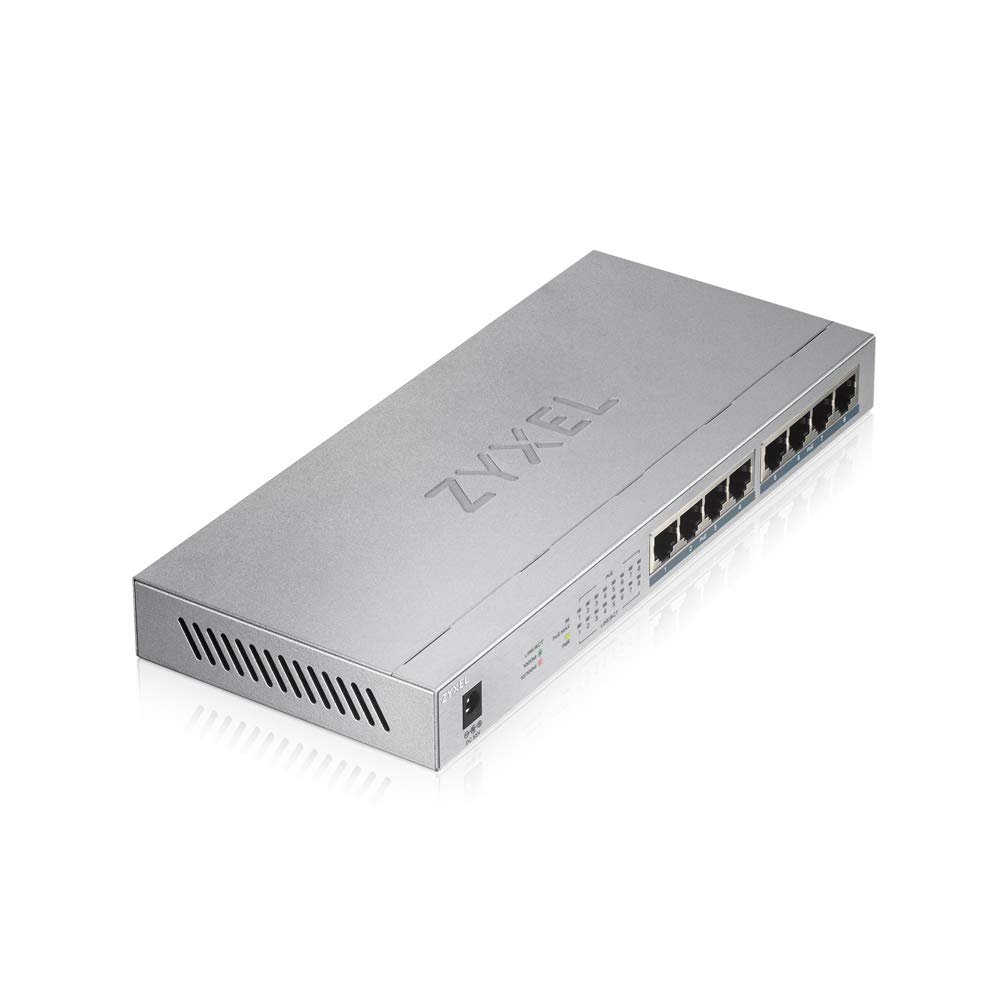 ルーター・ネットワーク機器 PLANET 8-Port 10/100/1000 PoE Switch WGS-818HP - Planet Industrial 8-Port 10/100/1000T Wall